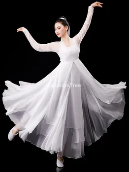 2023 страхотно женствена рокля на традиционната китайска облекло празнично облекло древното народно сценичното представяне на танцов костюм рокля hanfu