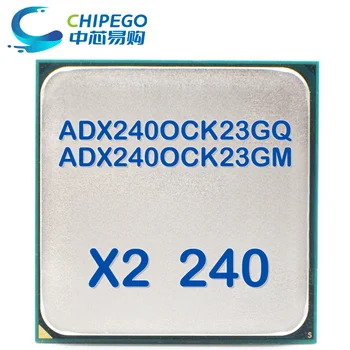 Athlon II X2 240 X2-240 Двуядрен процесор с честота 2,8 Ghz ADX240OCK23GQ / ADX240OCK23GM Socket AM3 В НАЛИЧНОСТ НА СКЛАД