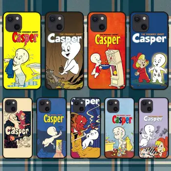 Casper the Friendly Светия Калъф за телефон iPhone 11 12 Mini 13 14 Pro XS Max X 8 7 Plus 6s 5 SE XR Shell