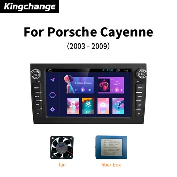 Kingchange Android 11 за Porsche Cayenne 2003-2009 8 