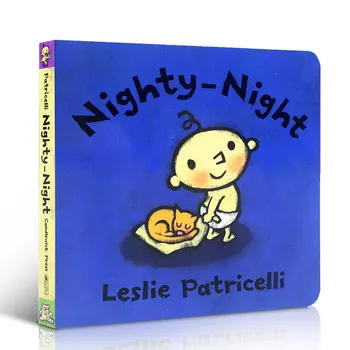 Milu Оригиналната английска Подарък аудиозапис Лека нощ Лесли Патричелли Настолна книга за деца