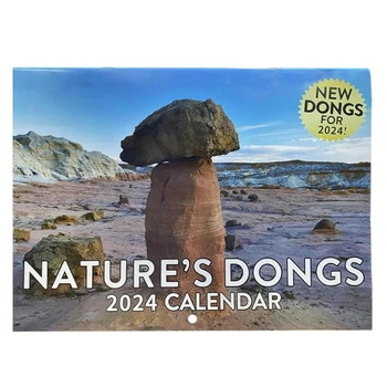 Natures Dongs Calendar 2024, Забавен Календар На Природата За Подаръци Възрастни