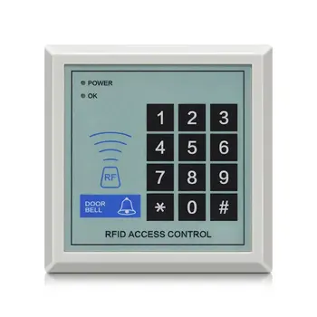 RFID автономен контрол на достъпа 1000 потребители Водоустойчива IP65 ID/IC карта Контролер за достъп до вратата с една клавиатура