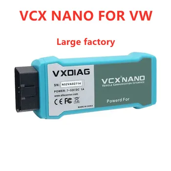 VXDIAG 6154A За VW NANO NX100 Замени 5054A V7.2.1 WIFI Диагностичен скенер VXDIAG VCX NANO OBD2 за Audi/Seat ECU Flash