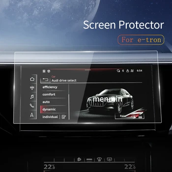 Автомобилни стикери Carplay Screen Protector за Audi e-tron 2023 Защитен слой от закалено стъкло за дисплея, Навигация аксесоари за автомобил