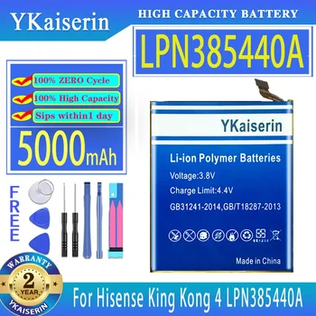 Батерия YKaiserin 5000 ма за Hisense King Kong 4 LPN385440A 385440 HLTE213T Bateria