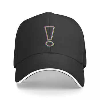 Бейзболна шапка С Удивителен Знак, Цветни Панталони Шапки В стил Хип-Хоп, Пролетната Мъжка бейзболна шапка С Логото на Kpop възстановяване на предишното положение Cap