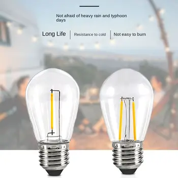 Гореща 1 W 2 W Новата led лампа с нажежаема жичка на Електрическа крушка Реколта лампа E27