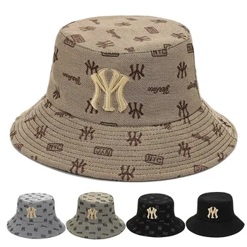 Дамски Мъжки шапки-кофи, Готини дамски Мъжки панама, Рибарска шапка, градинска солнцезащитная шапка, шапка