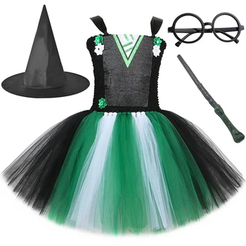 Детски костюм Гермионы Потър за Хелоуин, карнавальное премяна, Магическа школа, вещица, магьосник, cosplay, рокля пакетче, добре облечени дрехи за момичета