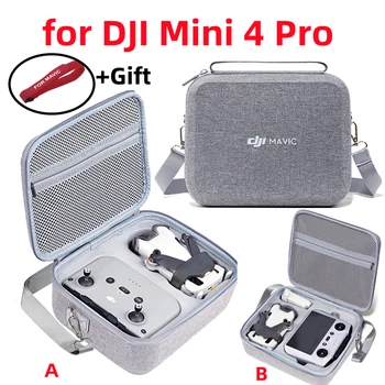 за DJI Mini 4 Pro Защитен калъф за дрона за DJI Mini 4 Pro Вградена чанта за съхранение на Аксесоари Кутия за съхранение