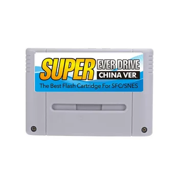 Игри касета Супер само Retro 800 1 Pro за 16-битова конзола за игри, китайската версия за SFC / SNES, сив