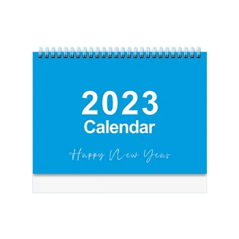 Календар на 2023 година, Месечен календар, Офис настолен календар с 01. 2023 по 12. 2023 за учениците, учителите от училището