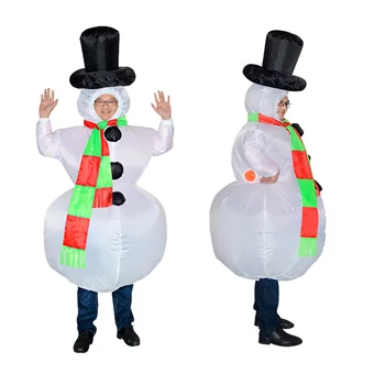 Коледни костюми за духаше снежен Костюм за парти Коледен костюм Коледа Гащеризон