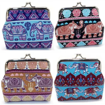 Креативен женски чантата впечатлява със своя бохемски стил, малка в чантата си, клатч с цип, държач за ключове, Кредитна банкова карта, дамски портфейл за пари, за парти