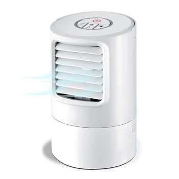 Личен мини-климатик, нощна светлина в 7 цвята, малък Преносим охладител на въздуха, Други уреди за климатизация