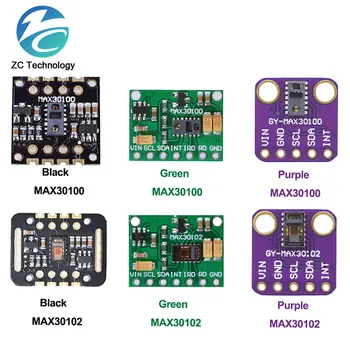 МЗ-ET LIVE MAX30102 MAX30100 Модул Сензор за сърдечната честота с откриване на пулса на Теста концентрацията на кислород в кръвта, За Arduino изключително ниска Мощност