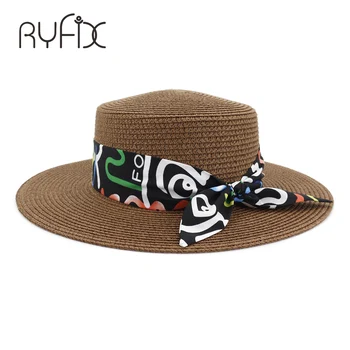 Младежка шапка от слънцето с широка лента за почивка, стилна празнична шапка, модни сламена шапка за пътуване, защита от слънцето, лятна шапка HA160