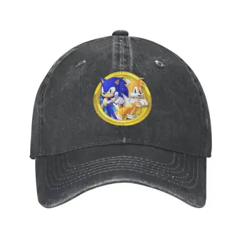 Модерна бейзболна шапка от памук унисекс Sonics за възрастни с японското аниме-мультфильмом, регулируем шапка за татко за мъже и жени, спорт