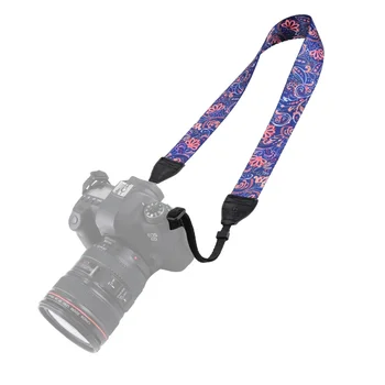 Място на Шийката на рамо Ремък за Огледално-рефлексен фотоапарат DSLR Здрав За Nikon, Canon, Sony Каишка За фотоапарат Ретро Етнически Стил