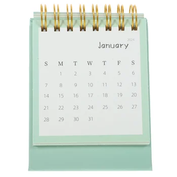Настолен календар в 2024 година, украса за настолен календар, украса за дома, офиса, училището
