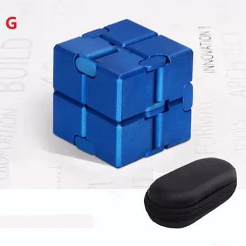 Настолно Украшение-Антистрес Oneindige Kubus Infinity Cube Kantoor Flip Cubic Puzzel Средство За Облекчаване На Стреса Autisme Ontspannen Speelg