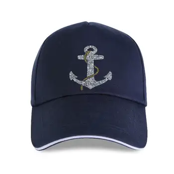 нова шапка Anchor Мъжки забавно плаване с бейзболна шапка Моряк Royal Navy Тясна дълга лодка Кораб Шлеп