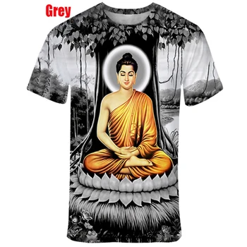 Новост е, хит на продажбите, Мъжка тениска с религиозна 3D печат 