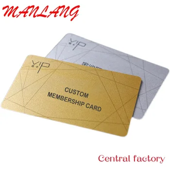 Обичай OEM Горещ продажба на Изработени по Поръчка Отпечатан Пластмасов PVC Бизнес VIP Карта Членски карти