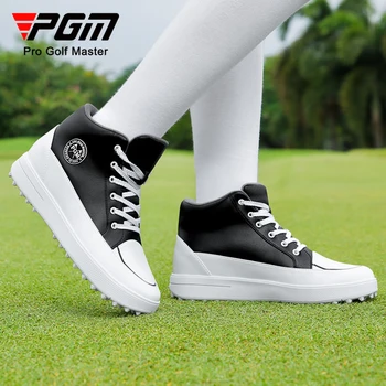 Обувки за голф PGM Дамски маратонки с най-високо берцем Спортни дамски нескользящие маратонки за ходене Невидима Вътрешна повърхност Увеличава водоустойчива имоти