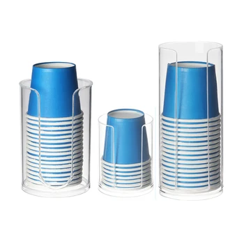 Органайзер за пластмасови чаши, Штабелируемый диспенсер за чаши, U-образни Компактният диспенсер за хартиени чаши, лесен за използване притежателя