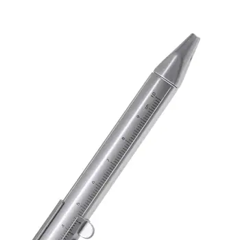 Пластмасова химикалка писалка Штангенциркуль Гама Многофункционални Гел химикалки 2в1 Правила за Директна доставка