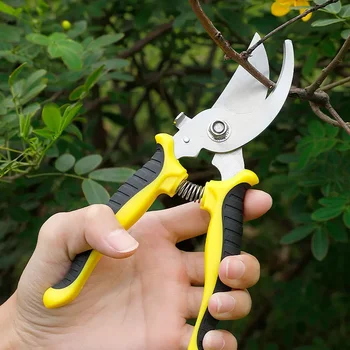 Професионални ножици за подстригване градински плодове в саксии, ножици за подрязване на дървета, градински ножици за събиране на плодове, градински ножици