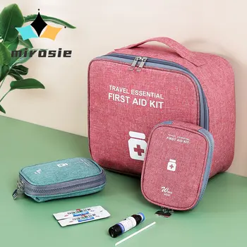 Пътна чанта MIROSIE Хапчета Manager, празен калъф за лекарства, хапчета за медитация, витамини с рецепта, органайзер за съхранение на бутилки на седмица