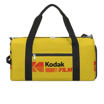 Спортна чанта Create K-Kodak F-Film, Спортна чанта с големи писмото принтом, Мъжки Преносима чанта за поръчка, Ретро-тренировочная чанта за фитнес