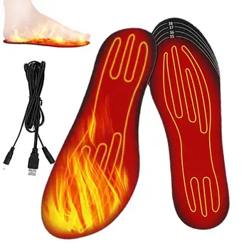 Стелка с топъл USB Электронагревательные стелки за Обувки Обувки Топли стелки за риболов, Каране на ски, пешеходни разходки къмпинг спорт на открито Унисекс