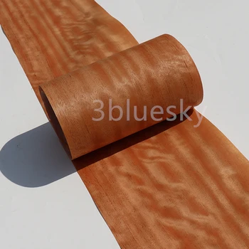 Фурнир от естествено дърво Оранжево Bosse Форма за мебели с размери около 20 см х 2,5 м 0,2 мм Фиг.